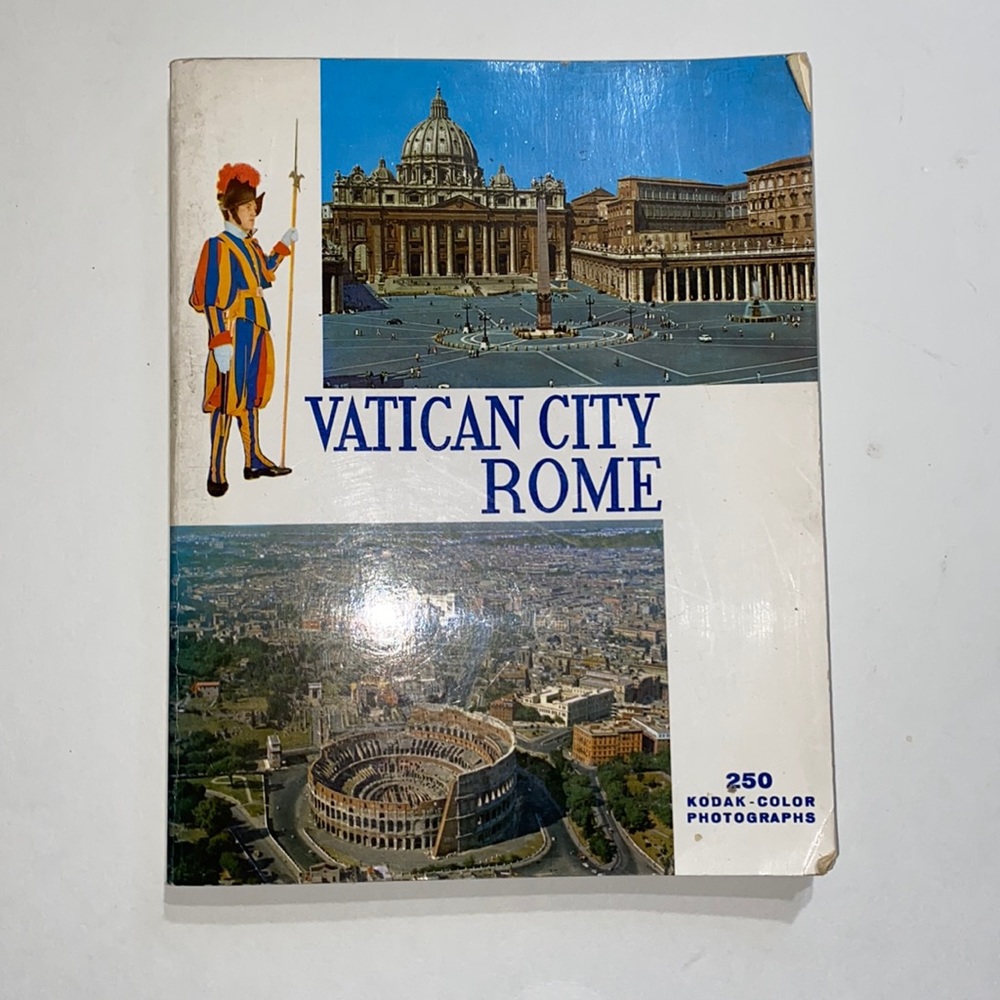 Vatican City Rome 250 Kodak Colt Photographsc and Guide to help any Tourist